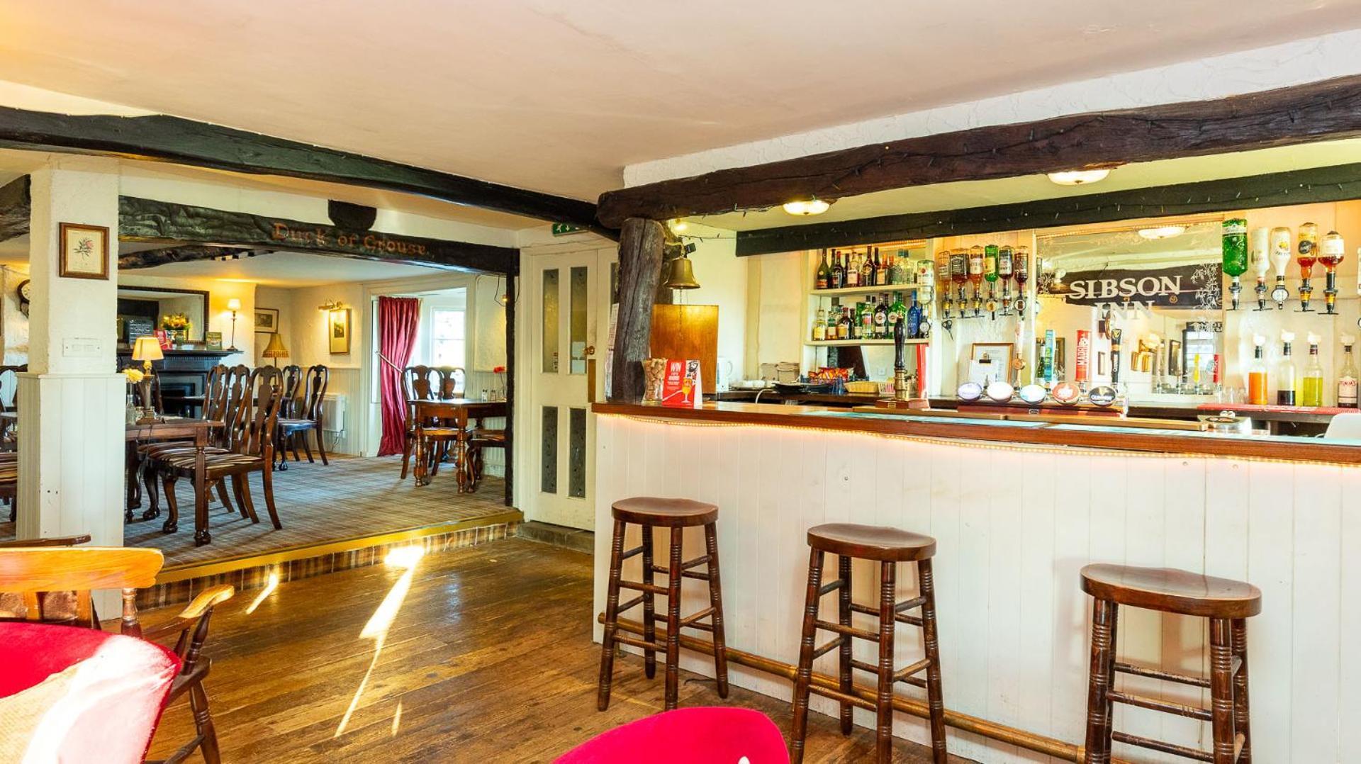 The Sibson Inn Hotel Water Newton Екстериор снимка